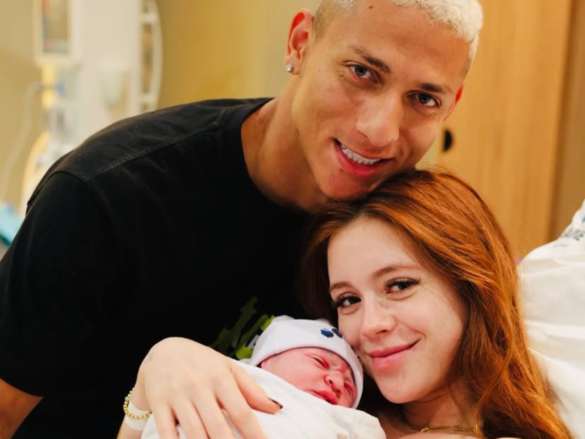 Nasce Richarlison Jr., primeiro filho de Richarlison e Amanda Araújo 1 nasce richarlison jr primeiro filho de richarlison e amanda araujo