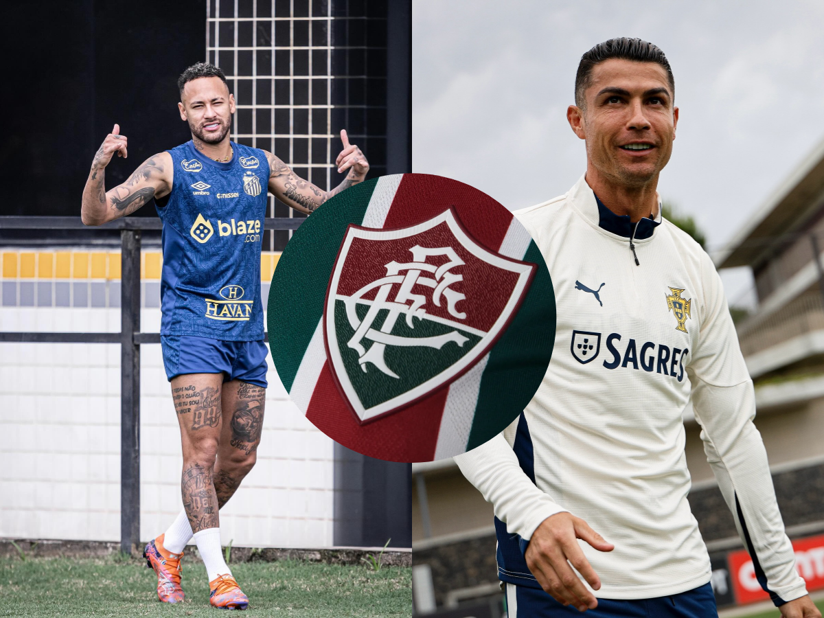 Neymar e Cristiano Ronaldo: Sondagens do Fluminense 1 neymar e cristiano ronaldo sondagens do fluminense