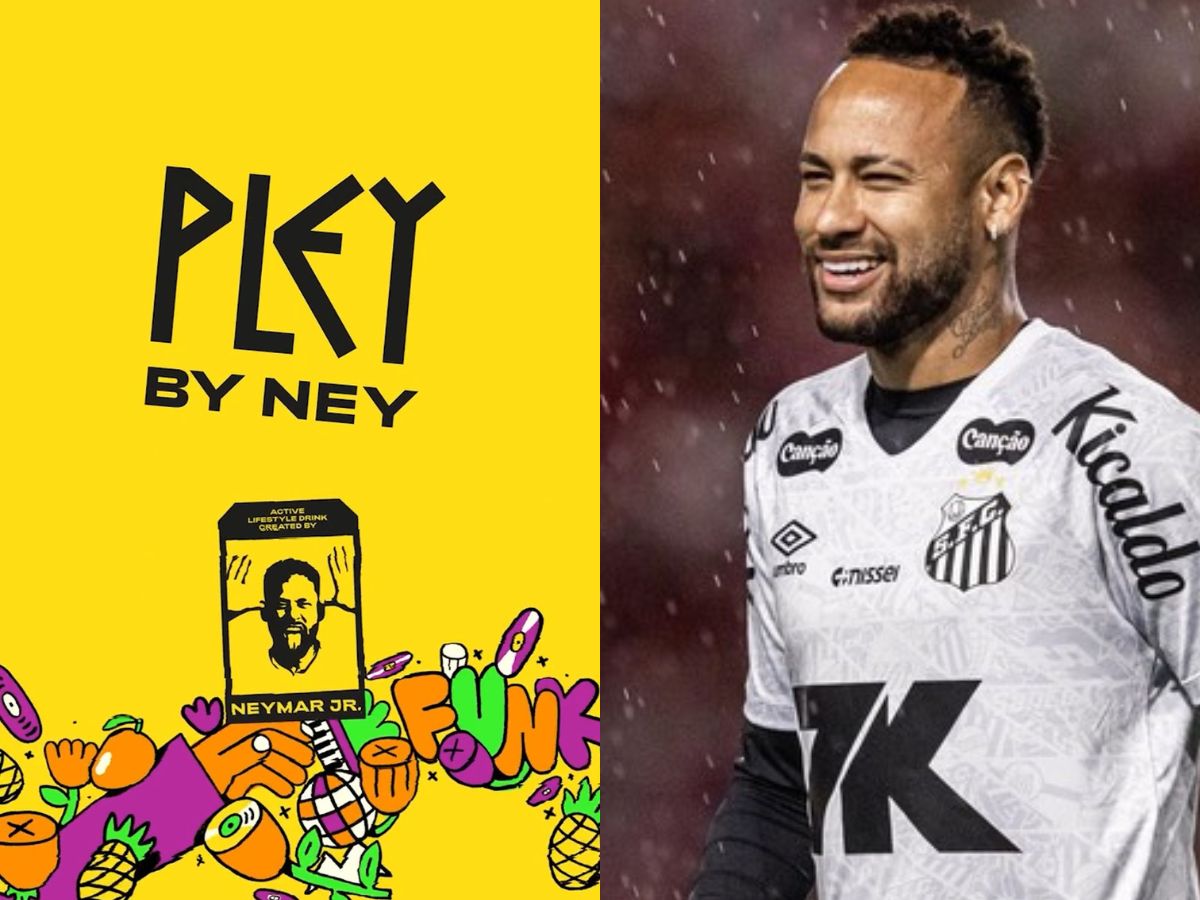 Pley by Ney: a nova linha de bebidas de Neymar 1 pley by ney a nova linha de bebidas de neymar