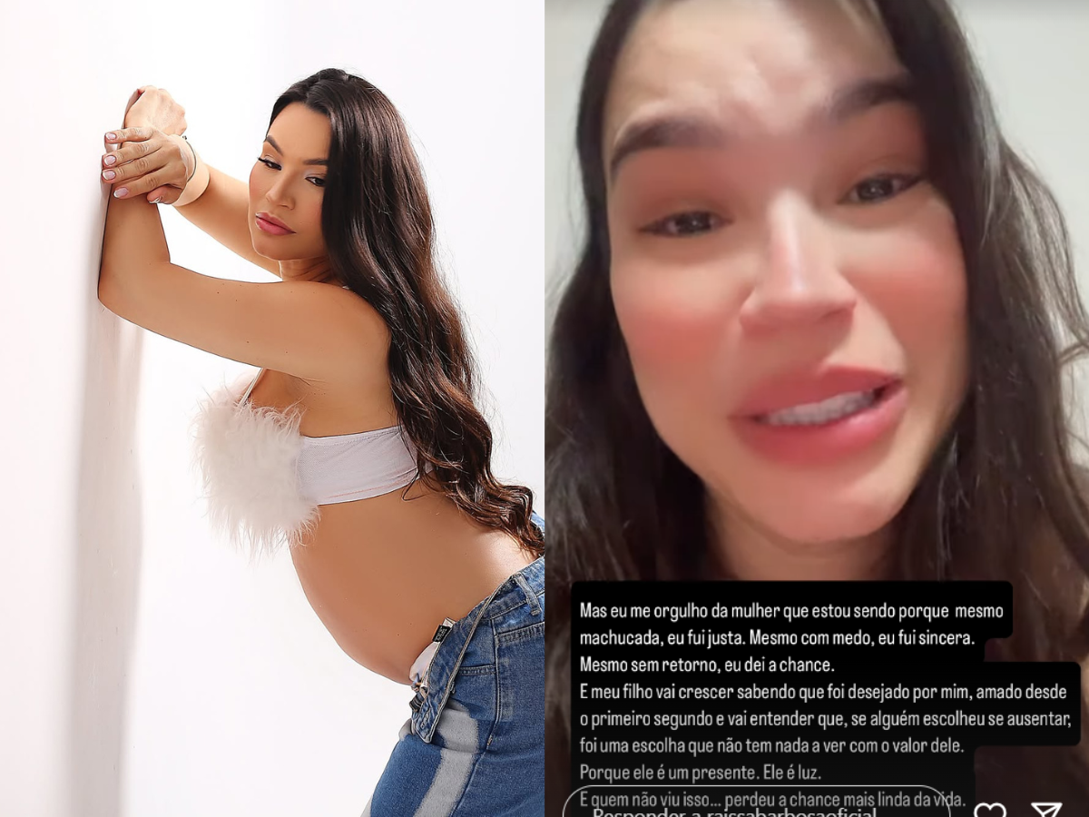 Raissa Barbosa fala sobre pai do segundo filho: Silêncio 1 raissa barbosa fala sobre pai do segundo filho silencio