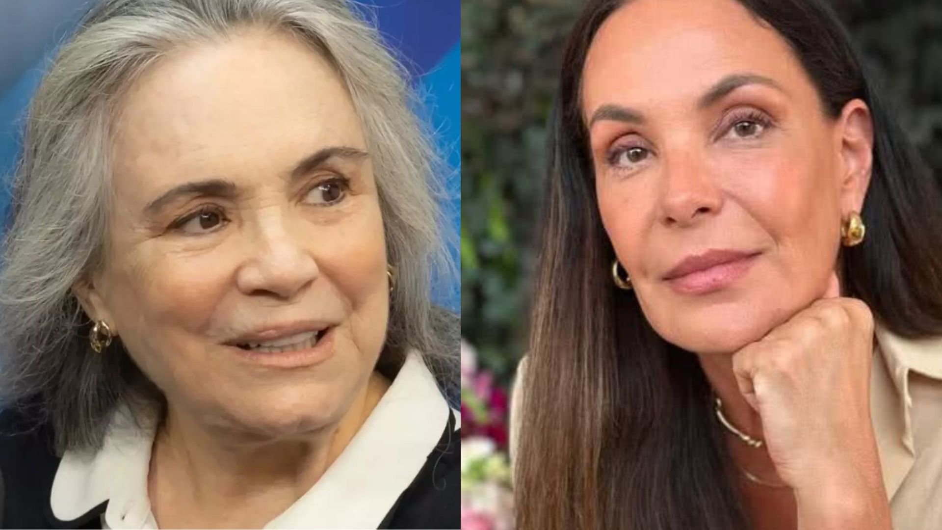 Regina Duarte e Carolina Ferraz se reencontram após desentendimento político 1 regina duarte e carolina ferraz se reencontram apos desentendimento politico