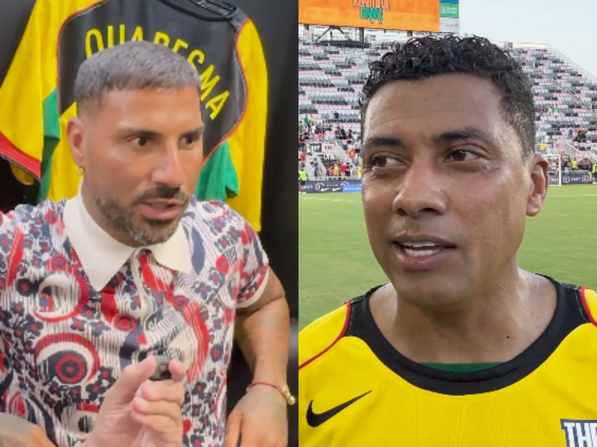 Ronaldinho e Roberto Carlos Reúnem Estrelas do Futebol em Amistoso 1 ronaldinho e roberto carlos reunem estrelas do futebol em amistoso