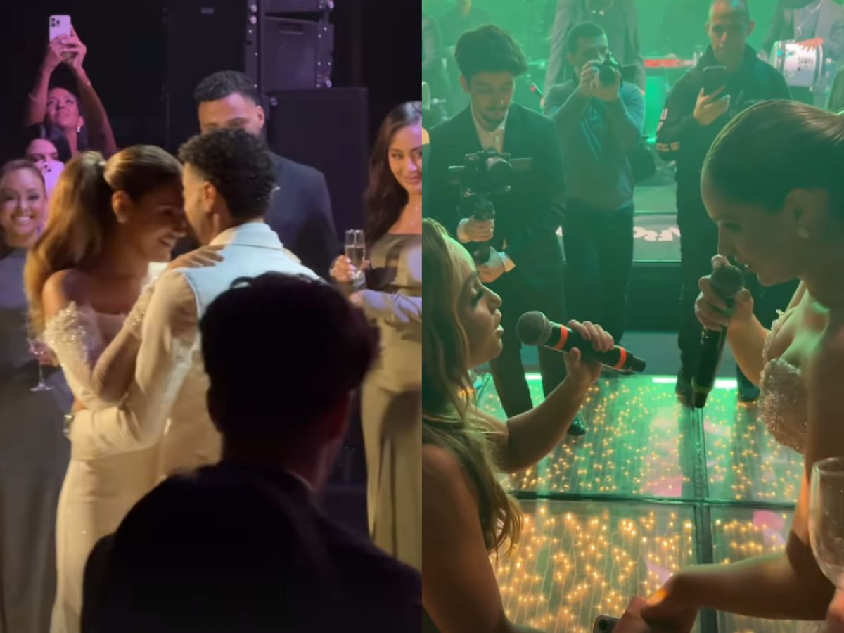 Sarah Beatriz Canta em Seu Casamento com Calebe ao Lado de Amigos Famosos 1 sarah beatriz canta em seu casamento com calebe ao lado de amigos famosos