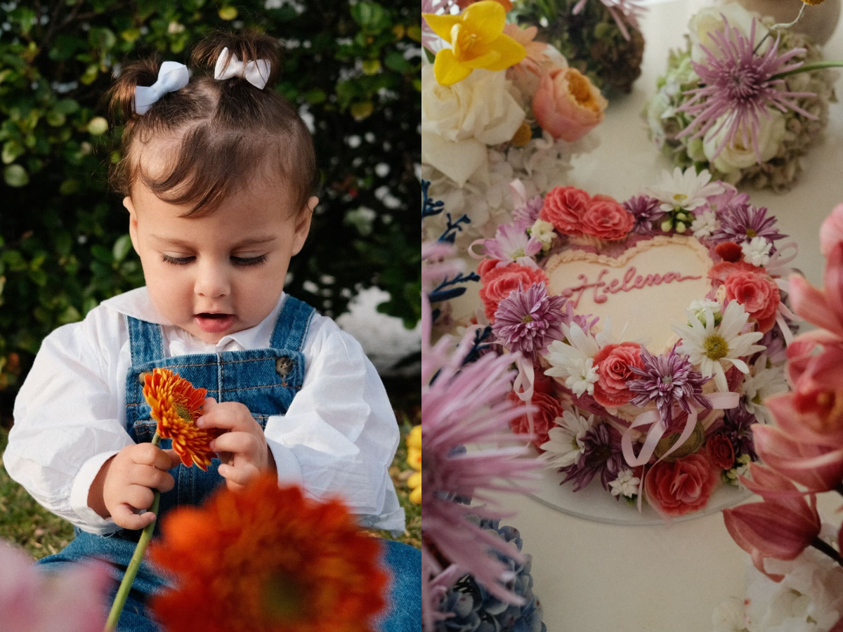 Último mesversário de Helena, filha de Neymar, é tema jardim 1 ultimo mesversario de helena filha de neymar e tema jardim