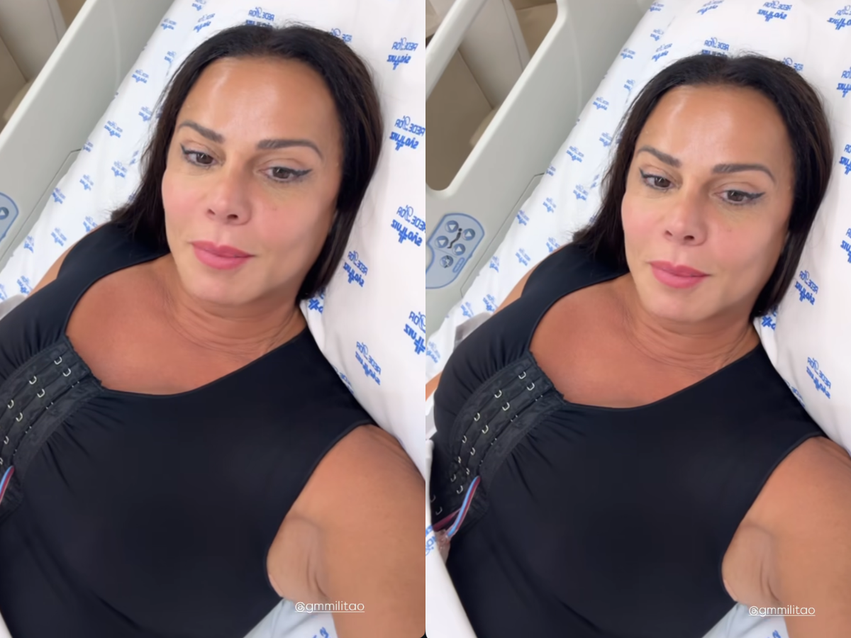 Viviane Araújo Passa por Quarta Cirurgia de Hérnia Umbilical 1 viviane araujo passa por quarta cirurgia de hernia umbilical