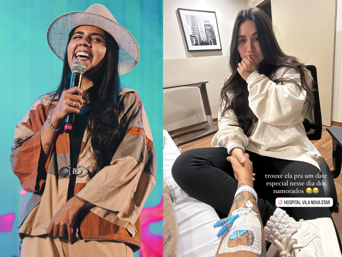 Yasmin Santos passa Dia dos Namorados no hospital e brinca: Date especial 1 yasmin santos passa dia dos namorados no hospital e brinca date especial