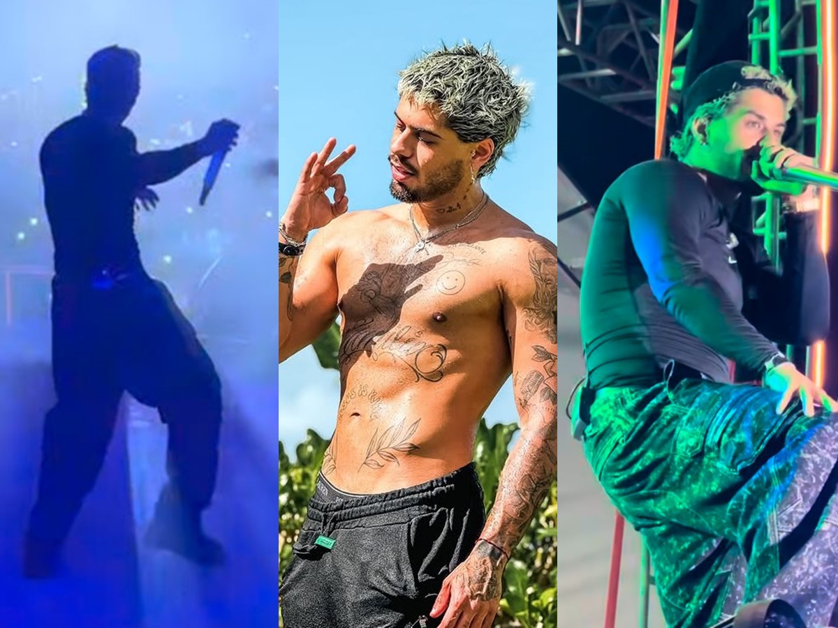 ze felipe muda comportamento no palco com nova sensualidade