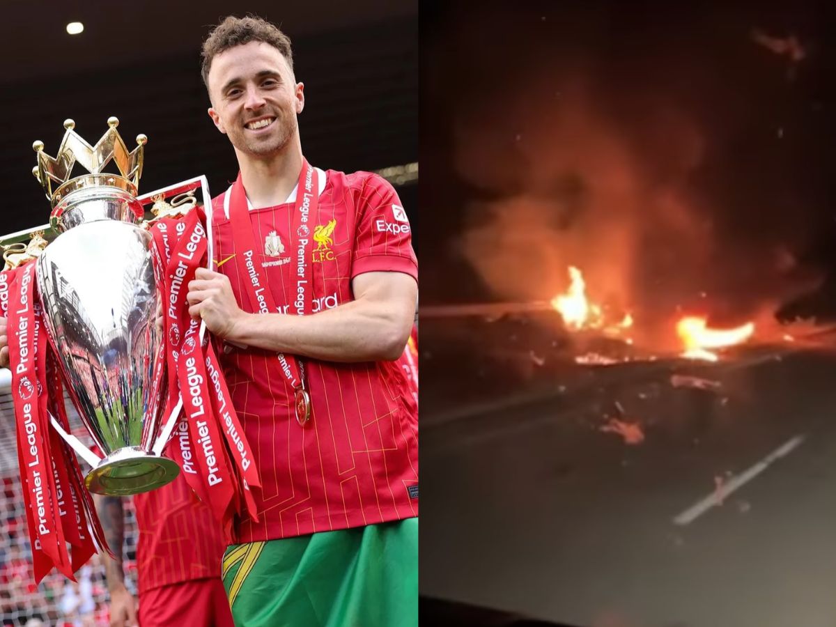 Acidente de Diogo Jota Pode Ter Sido Causado por Pneu Estourado 1 acidente de diogo jota pode ter sido causado por pneu estourado