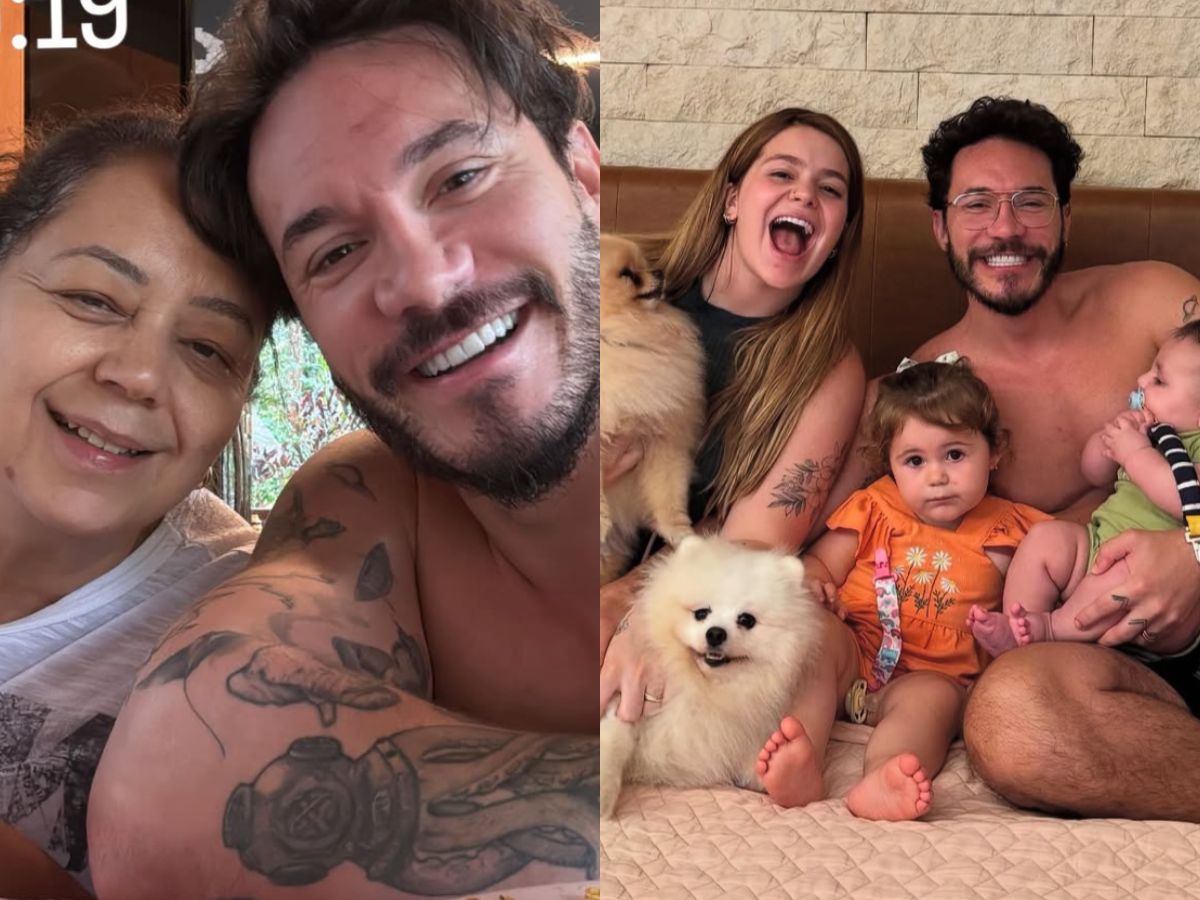 Eliezer celebra melhora da mãe após mudança para sua casa 1 eliezer celebra melhora da mae apos mudanca para sua casa
