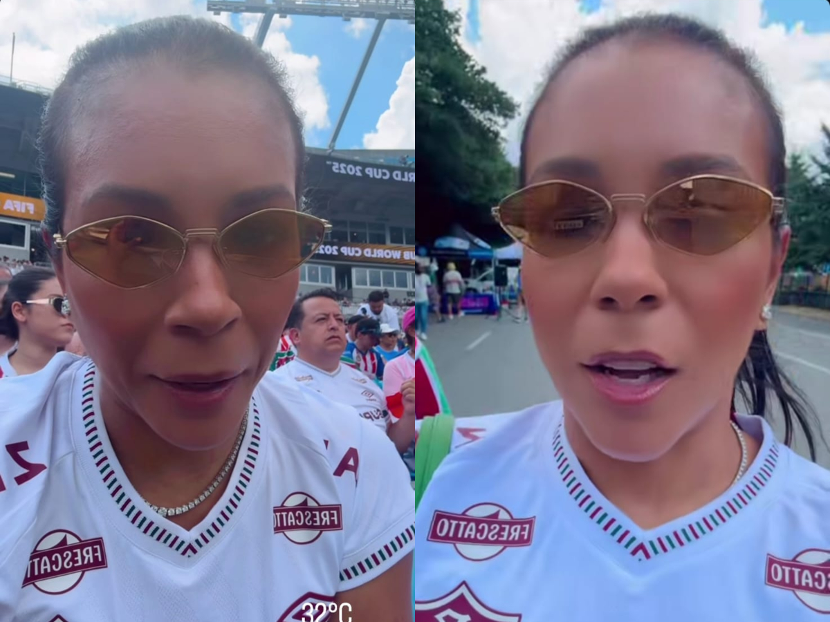 Esposa de Thiago Silva se irrita durante partida do Fluminense 1 esposa de thiago silva se irrita durante partida do fluminense