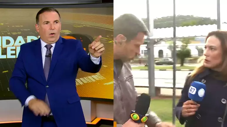 Gottino se Revolta Após Repórter da Band Agredir Jornalista da Record: Covarde 1 gottino se revolta apos reporter da band agredir jornalista da record covarde