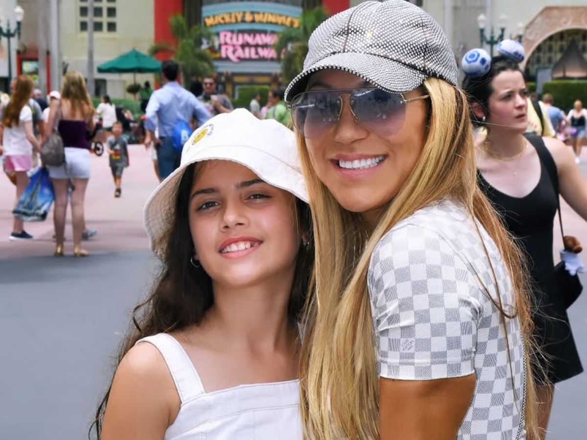 Iran Ângelo Curte Férias com a Filha Alice em Orlando 1 iran angelo curte ferias com a filha alice em orlando