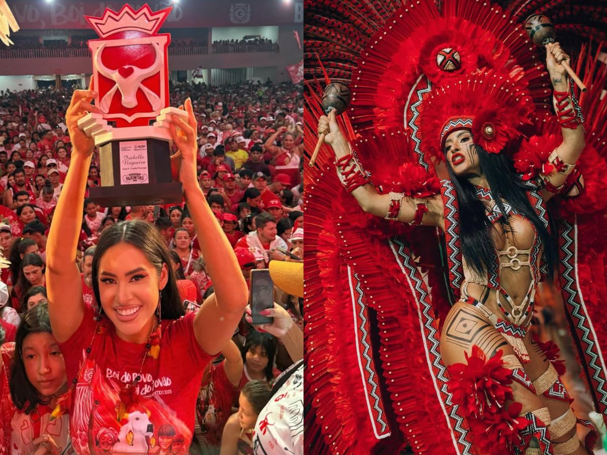 Isabelle Nogueira celebra vitória do Boi Garantido em Parintins 1 isabelle nogueira celebra vitoria do boi garantido em parintins
