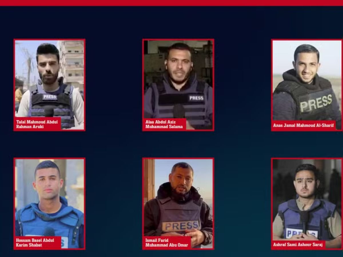 Ataque israelense em Gaza mata seis jornalistas, incluindo quatro da Al Jazeera 1 ataque israelense em gaza mata seis jornalistas incluindo quatro da al jazeera