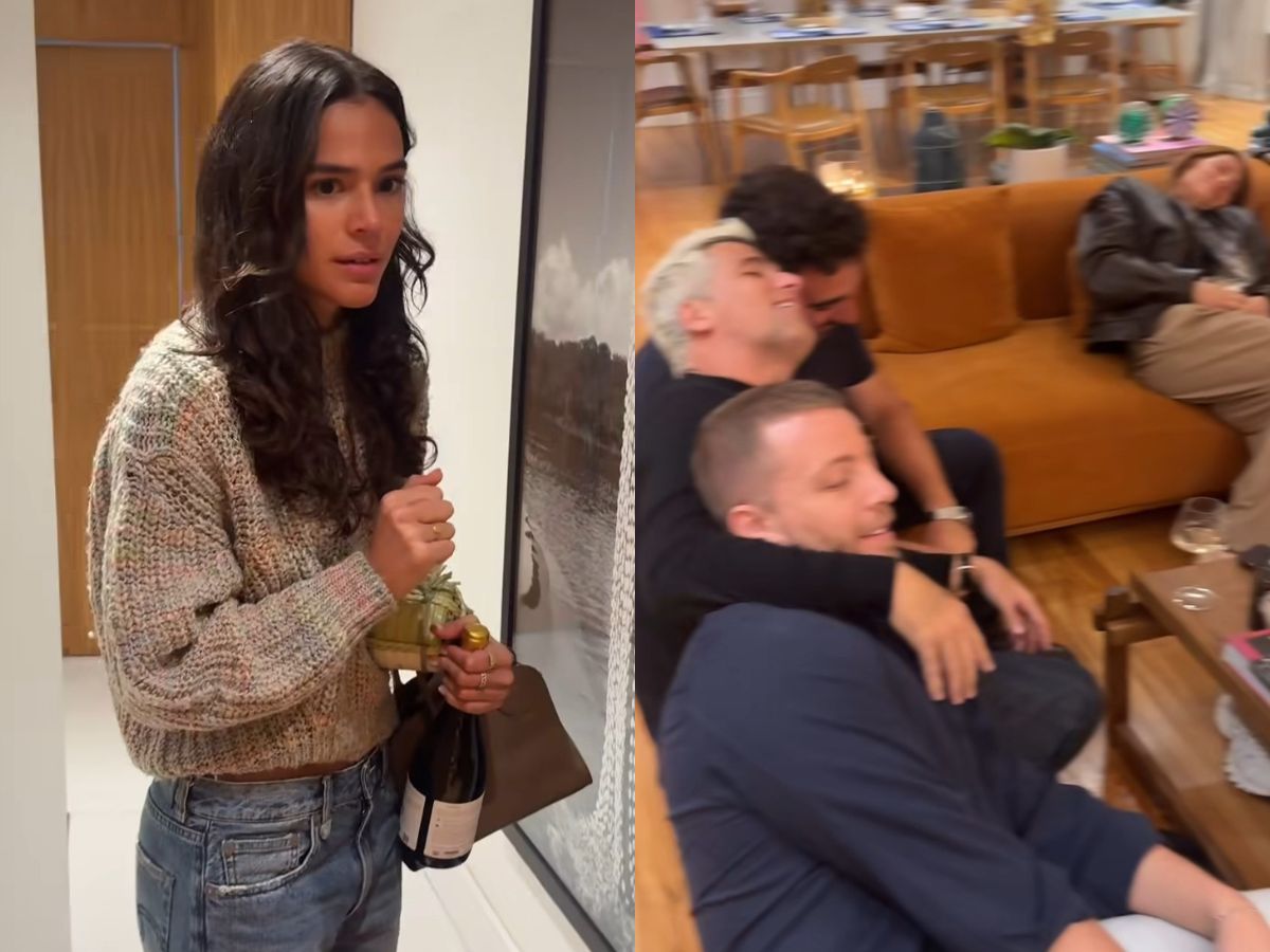 Bruna Marquezine chega atrasada e é recebida com pegadinha 1 bruna marquezine chega atrasada e e recebida com pegadinha