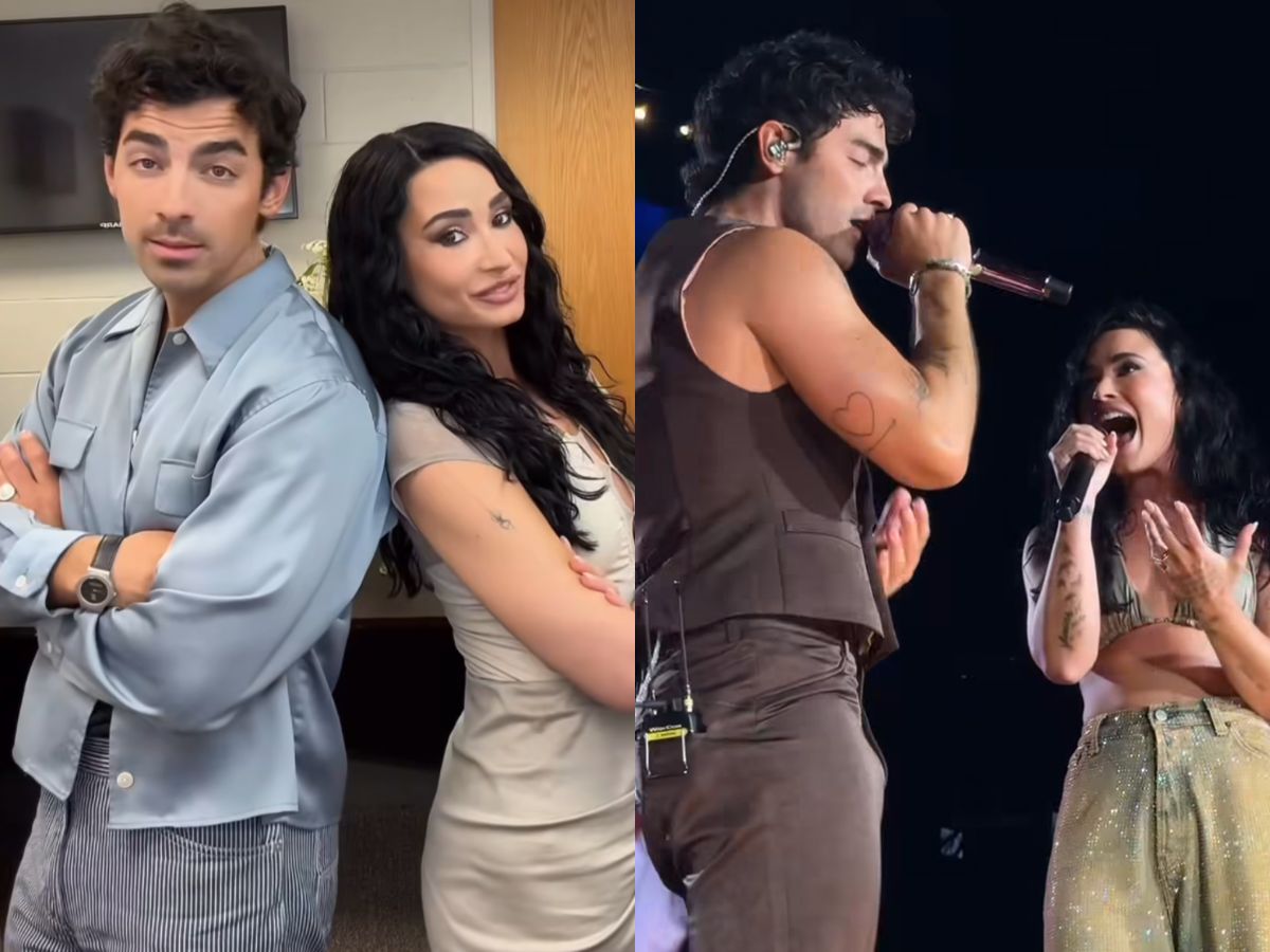 Demi Lovato e Joe Jonas Dividem Palco Após Anos de Desentendimentos 1 demi lovato e joe jonas dividem palco apos anos de desentendimentos