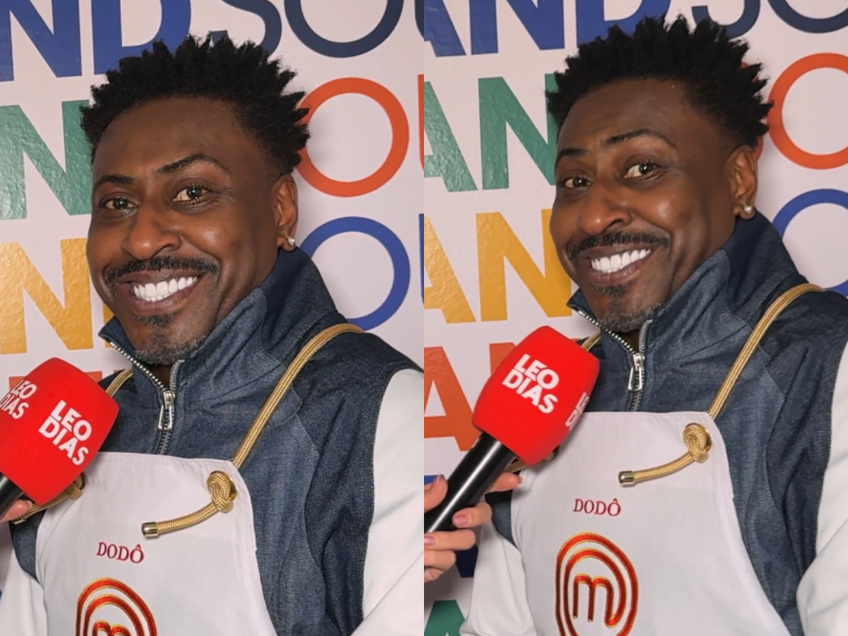 Dodô do Pixote fala sobre Masterchef Celebridades: Gosto de desafios 1 dodo do pixote fala sobre masterchef celebridades gosto de desafios