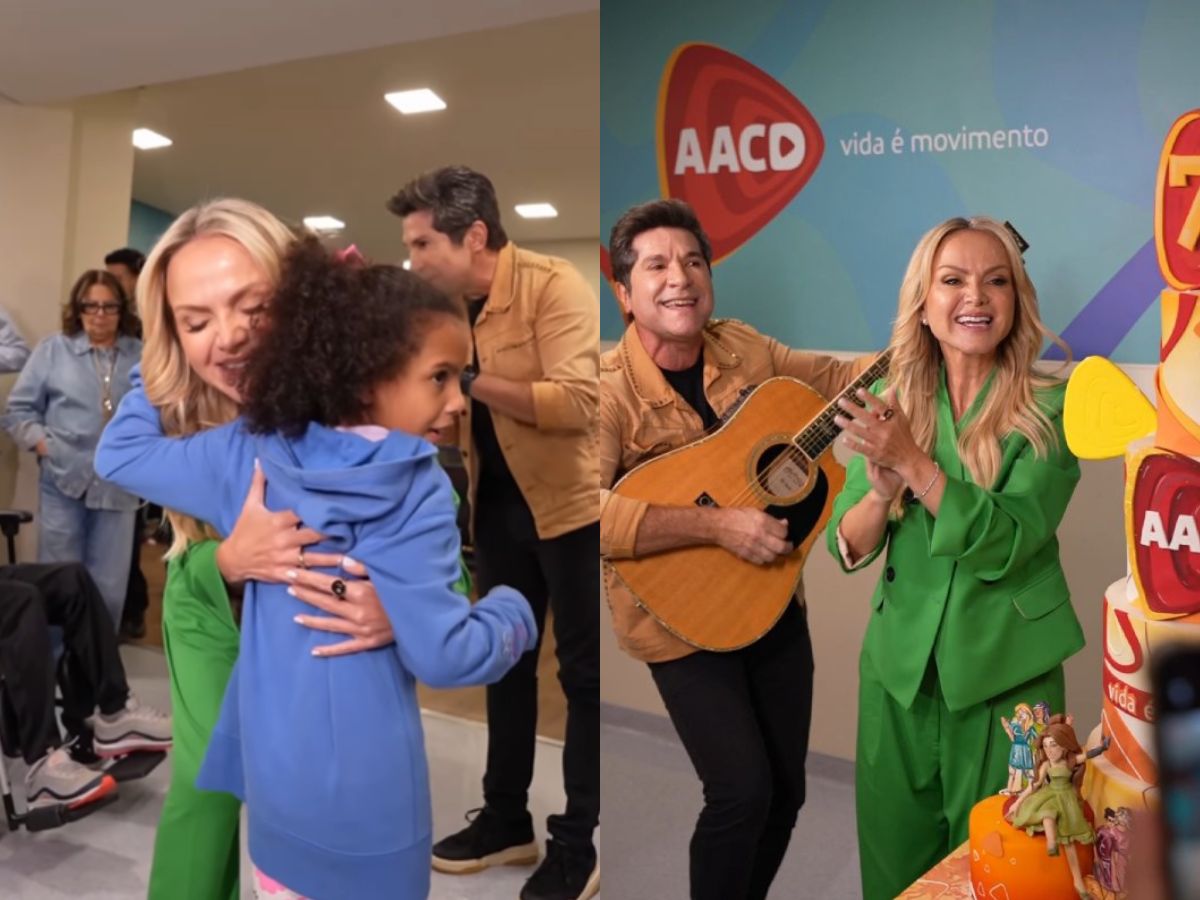 Emoção Imensa: Eliana Visita AACD Após Sua Ida para a Globo 1 emocao imensa eliana visita aacd apos sua ida para a globo