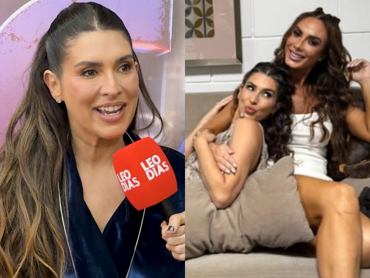 Fernanda Paes Leme celebra novas amizades no Dança dos Famosos 1 fernanda paes leme celebra novas amizades no danca dos famosos