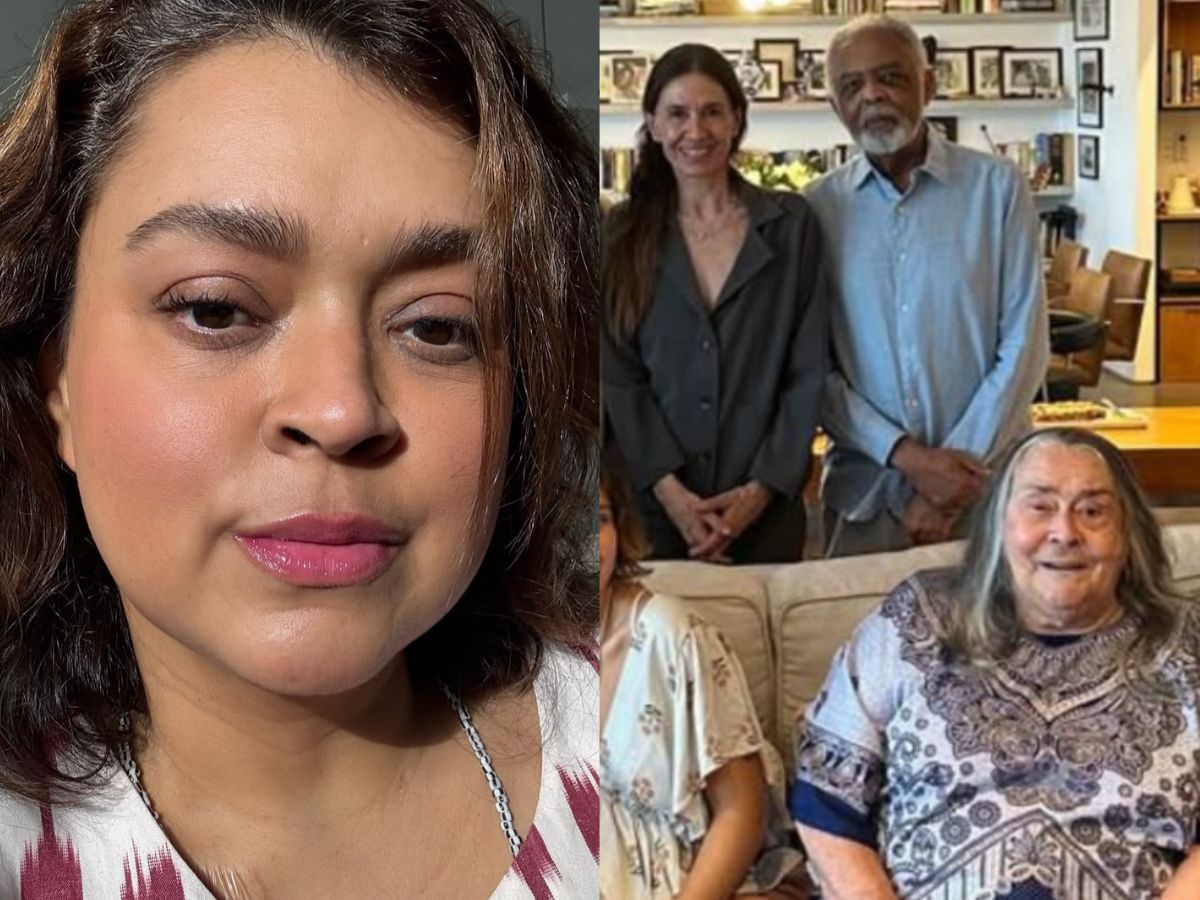 Gilberto Gil e Sandra Gadelha se Reúnem no 1º Dia dos Pais Sem Preta Gil 1 gilberto gil e sandra gadelha se reunem no 1 dia dos pais sem preta gil