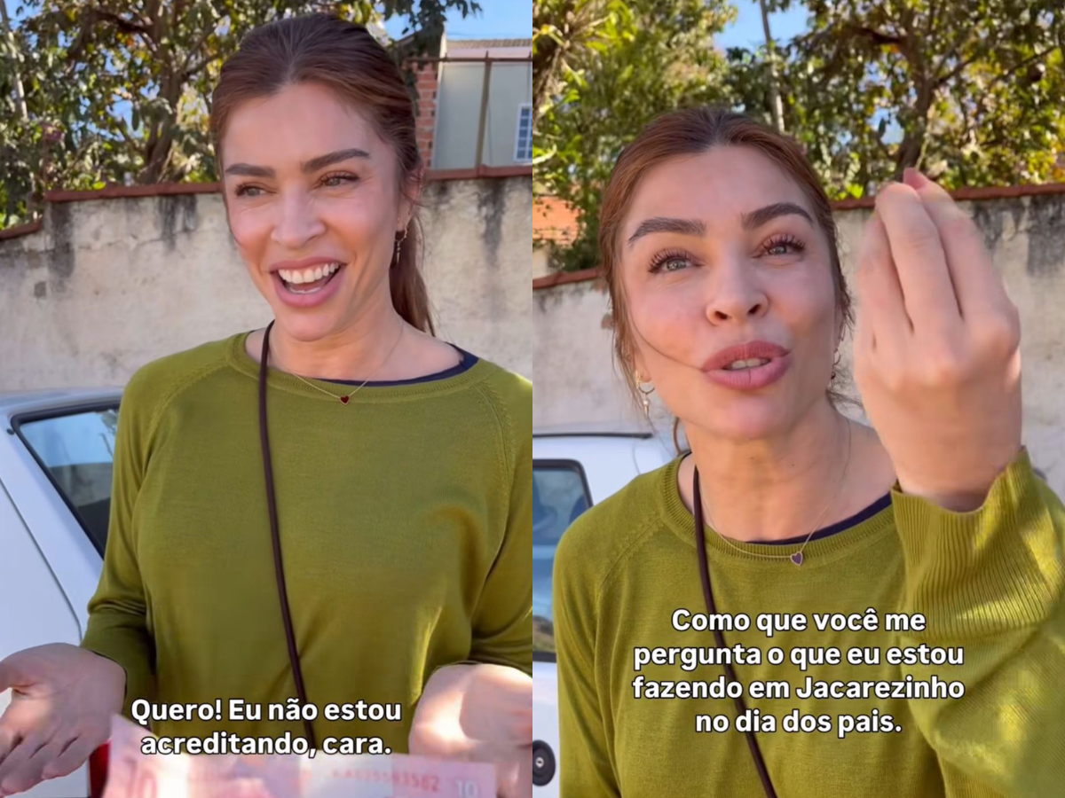 Grazi Massafera dá show de simpatia ao ser surpreendida por fã 1 grazi massafera da show de simpatia ao ser surpreendida por fa