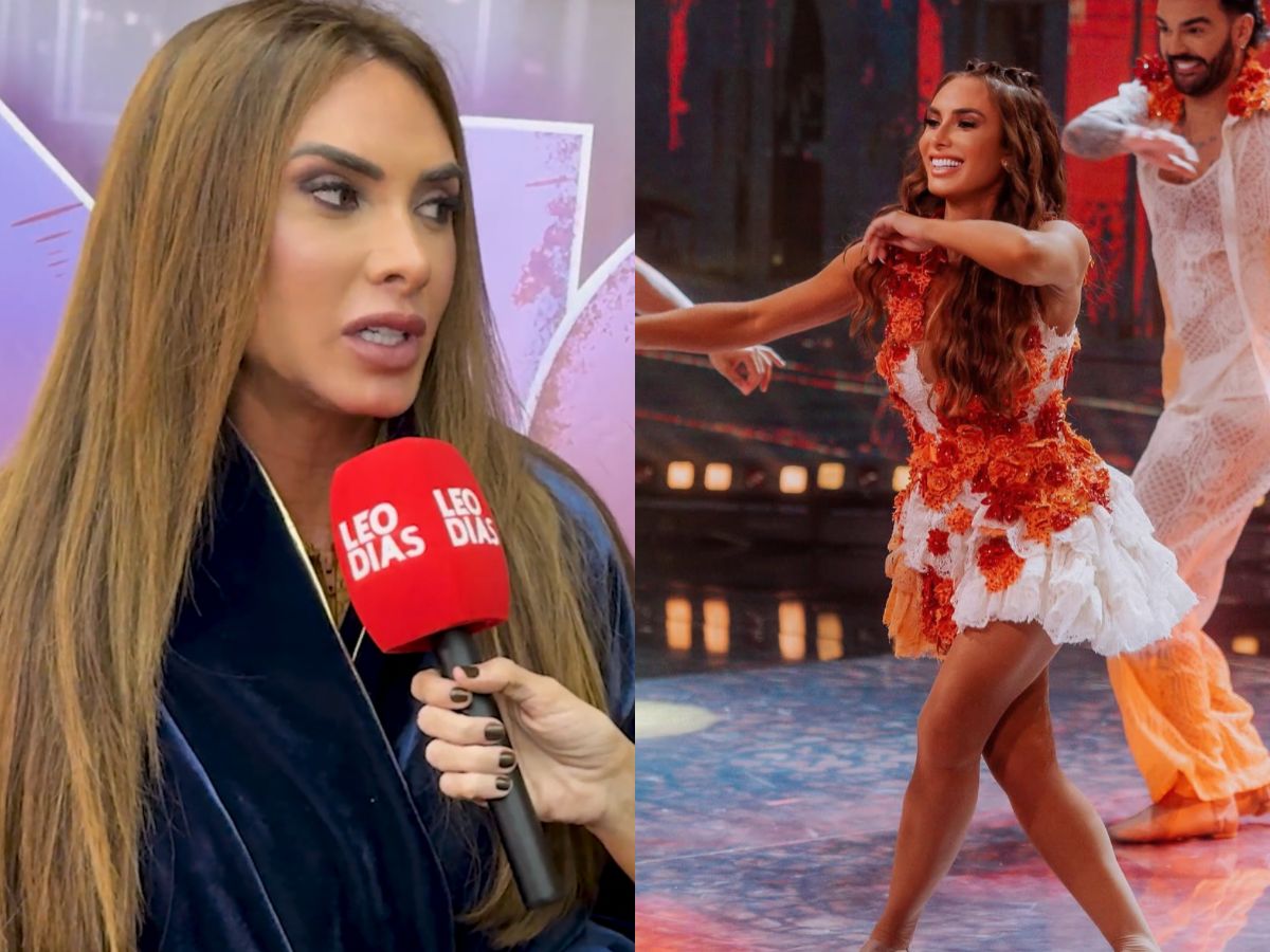 Nicole Bahls promete dar a volta por cima após deslize no Dança 1 nicole bahls promete dar a volta por cima apos deslize no danca