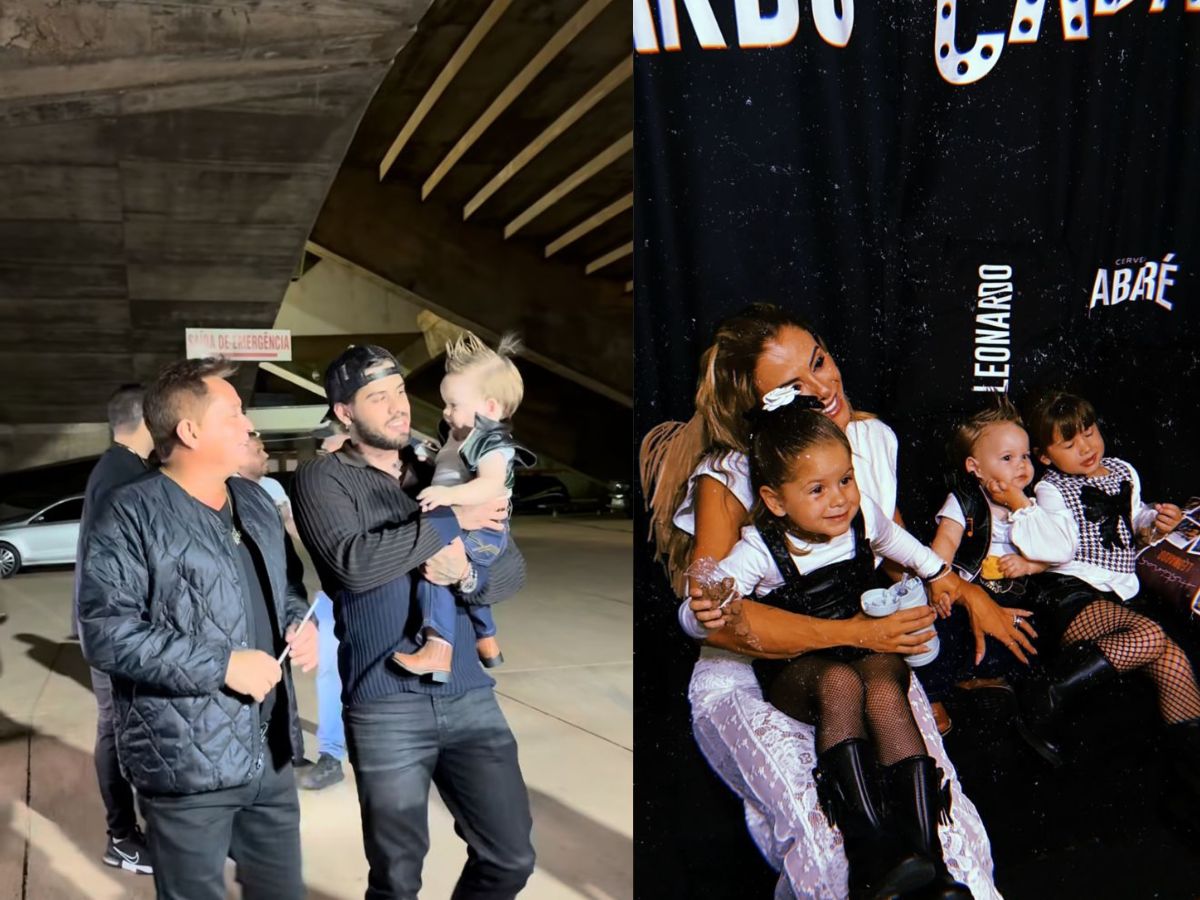 Show especial com filhos e netos do cantor Leonardo 1 show especial com filhos e netos do cantor leonardo