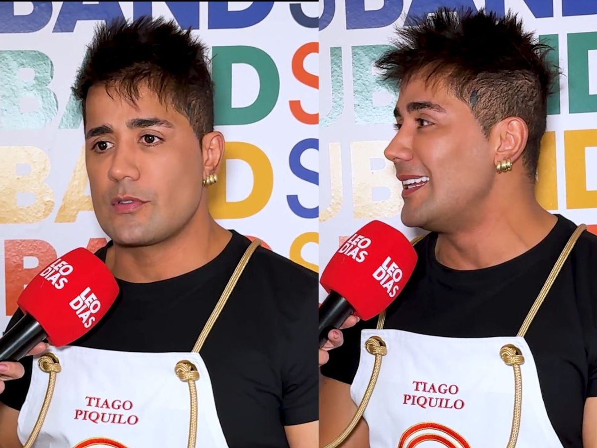 Tiago Piquilo e suas expectativas no MasterChef Celebridades 1 tiago piquilo e suas expectativas no masterchef celebridades