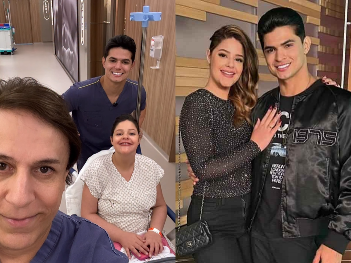 tom cavalcante acompanha filha para o nascimento da neta chegou o grande momento