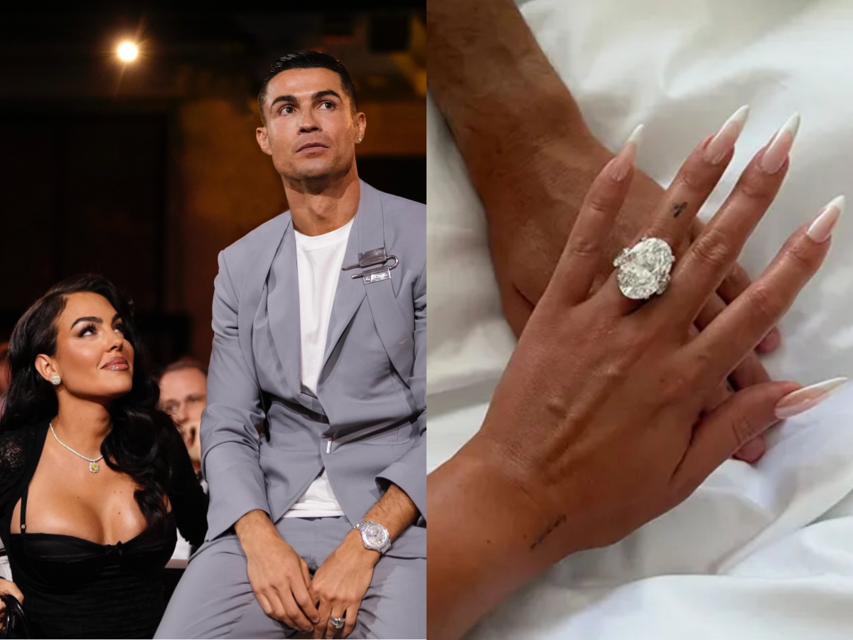 Valor do anel de noivado de Cristiano Ronaldo e Georgina 1 valor do anel de noivado de cristiano ronaldo e georgina