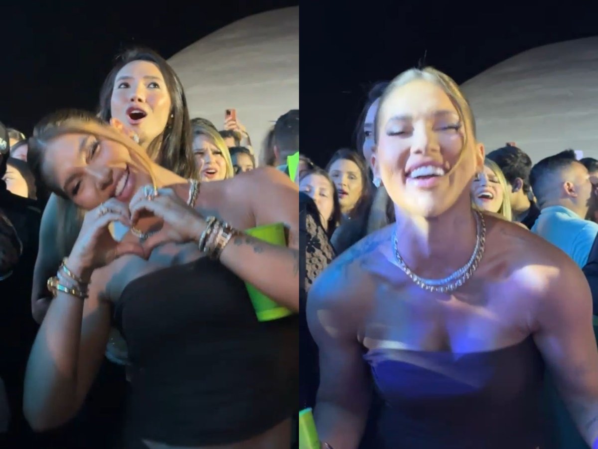 virginia sai do show de mk de jatinho direto para evento de hj