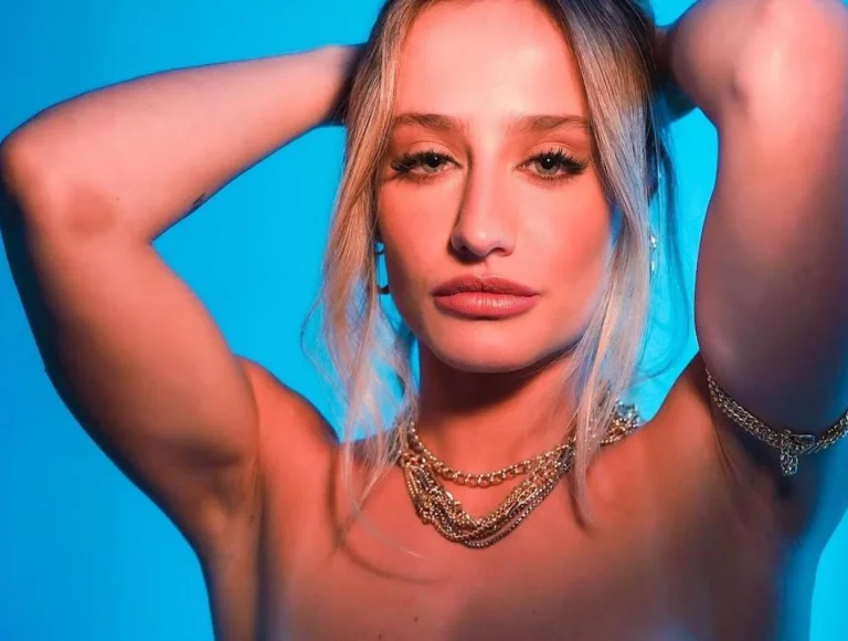 Bruna Griphao nos ensaios