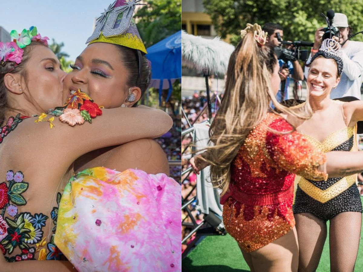 Reprodução Instagram Carolina Dieckmmann/ montagem 